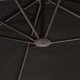 thumbnail of Sombrilla Doble Extragrande Parasol para Terraza Patio o Jardín Protección Solar Negro