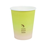 thumbnail of Garcia de Pou 1000 unità - Bicchieri per bevande fredde e calde 1 parete compostabile gradiente 240 ml 280 g/m2 Ø8/5,6x9,2 cm bianco cartone
