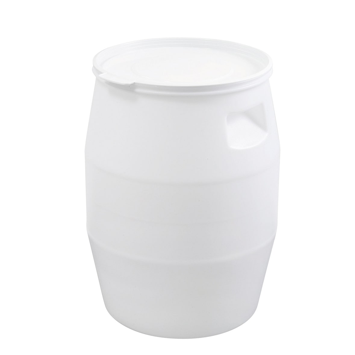 GILAC Fût + couvercle languette - Blanc G032208