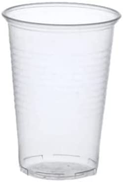 Inoverse Plastikbecher 0,3 l, 2000 Stück, Trinkbecher, Partybecher | Weiß, Einwegbecher, Ausschankbecher, weißer Kunststoffbecher, Plastik Becher für Partys, Feiern und Veranstaltungen