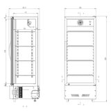 thumbnail of EASYLINE 290 liter koelkast voor dranken "zwart