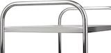 thumbnail of METRO Professional Carro de servicio GST1005, acero inoxidable, 85 x 52,6 x 154,3 cm, 5 estantes, carga total 200 kg, plata