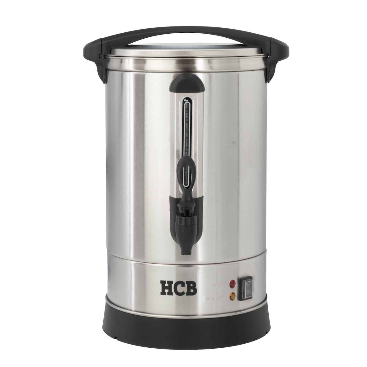 HCB Kaffeemaschine - 7,9 Liter - 55 Tassen - silber - 230V - Edelstahl