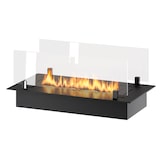 thumbnail of Bruciatore a Bioetanolo da Incasso 60x32x15 cm Insert Black 600 Nero con Vetro