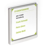 thumbnail of DURABLE Türschild Kunststoff 14,9 x 14,9 cm