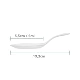 thumbnail of MONOUSO - Wiederverwendbarer Häppchen-Löffel PP Transparent 10,3cm (25 Stück)