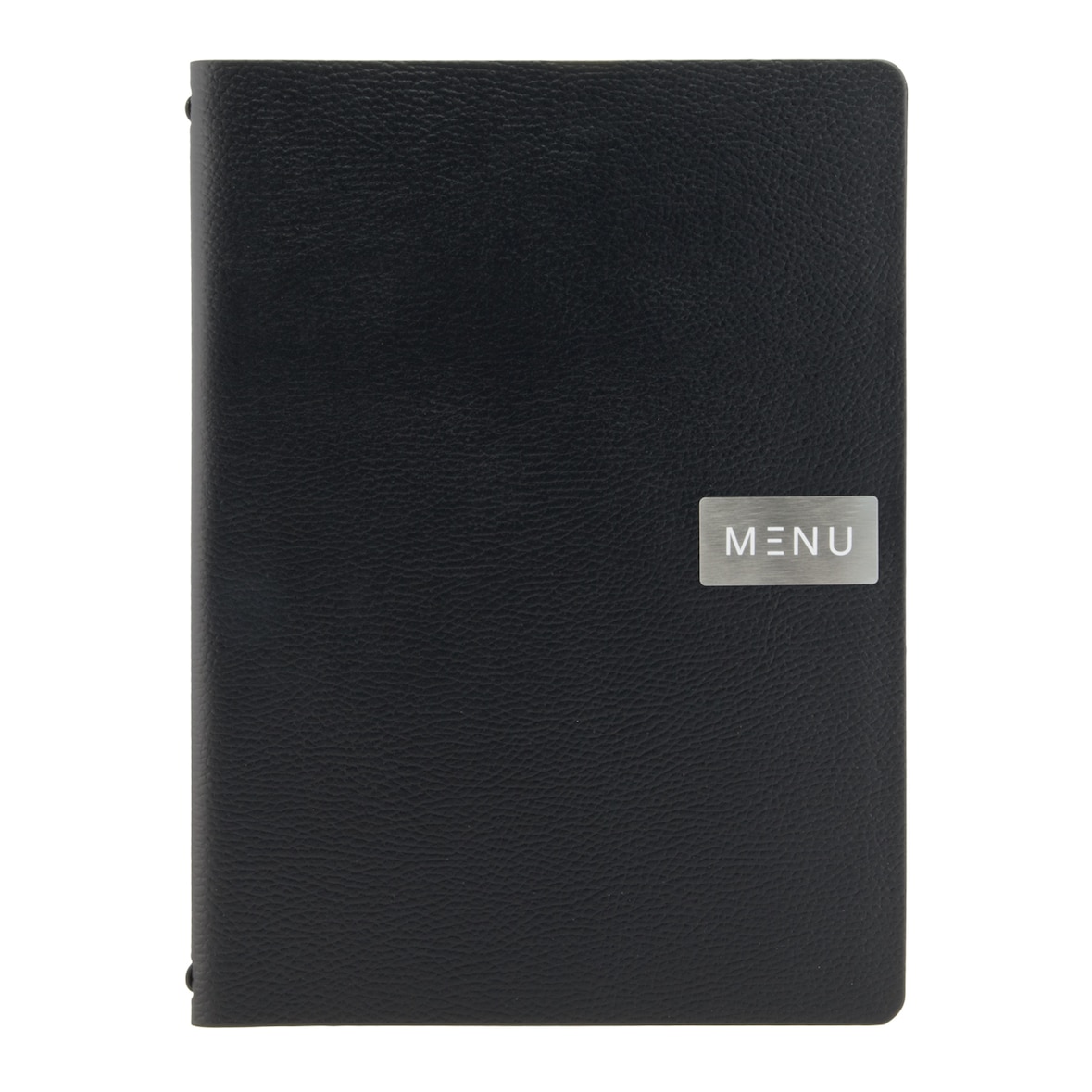 Securit® Gamma in Pelle - Grezza - Menu in cuoio rigenerato - A4 (1 inserto doppio incluso per portamenu che mostra 4xA4)