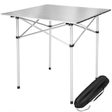 thumbnail of tectake Camping Klapptisch aus Aluminium inkl. Tasche 70x70x70cm 70 x 70 x 70 cm Grau