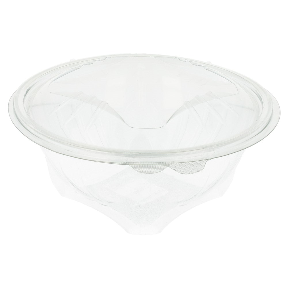 400 Unités - Saladier Avec Charnière 1 L Ø 16,1X10,7 Cm Transparent Rpet - Garcia de Pou