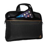 thumbnail of Exacompta Cod. 17434E - Exactive borsa messenger in poliestere nero per laptop, notebook, iPad, tablet e computer fino a 15,6 pollici