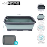 thumbnail of WellHome - Cuenco Plegable para Lavar Platos de 8L 37x27x12cm