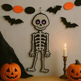 thumbnail of WellHome - Hängendes Skelett 15x52cm dekorativ für Halloween