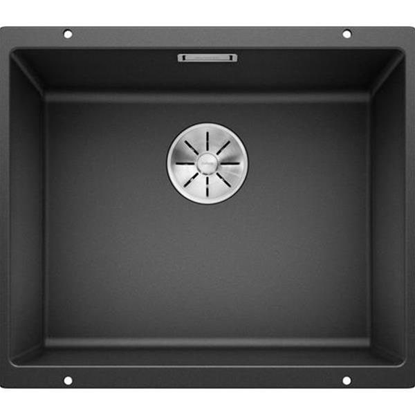 BLANCO SUBLINE 500-U Einbauspüle SILGRANIT anthrazit ab 60 cm
