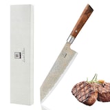 thumbnail of Zayiko Limited Edition Kupfer Damast Chefmesser 21 cm Klinge mit Ahornholzgriff