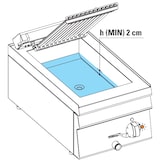 thumbnail of EURAST - Barbacoa a gas grill-vapor sobre armario - 400x700x900 mm - 8 Kw - 47940317