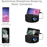 thumbnail of Mini Vidéoprojecteur Portable 100' Partage d'Écran Facile Pour Jeux Et Films Blanc YONIS