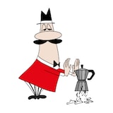 thumbnail of Bialetti Moka Express Espressokocher, Aluminium, 9 Tassen