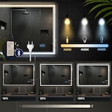 thumbnail of Miroir de Salle de Bain Jaffrey avec Bluetooth 70x100 cm