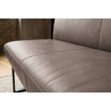 thumbnail of KAWOLA Esszimmerbank ELEEN Leder dunkelbraun 183cm