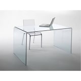 thumbnail of MF - Mesa de Cristal Curvado CONCORD NEW 150 x 80 cm para Oficina o Hogar