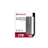 thumbnail of Transcend StoreJet 25C3 Externe Festplatte 2000 GB Grau