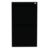 thumbnail of Lüllmann® Hängeregistraturschrank, 2 Schubladen einbahnig, 705 x 400 x 620 mm, tiefschwarz