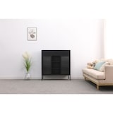 thumbnail of Mein-Regal Highboard Paris Schwarz aus Metall mit Glastüren