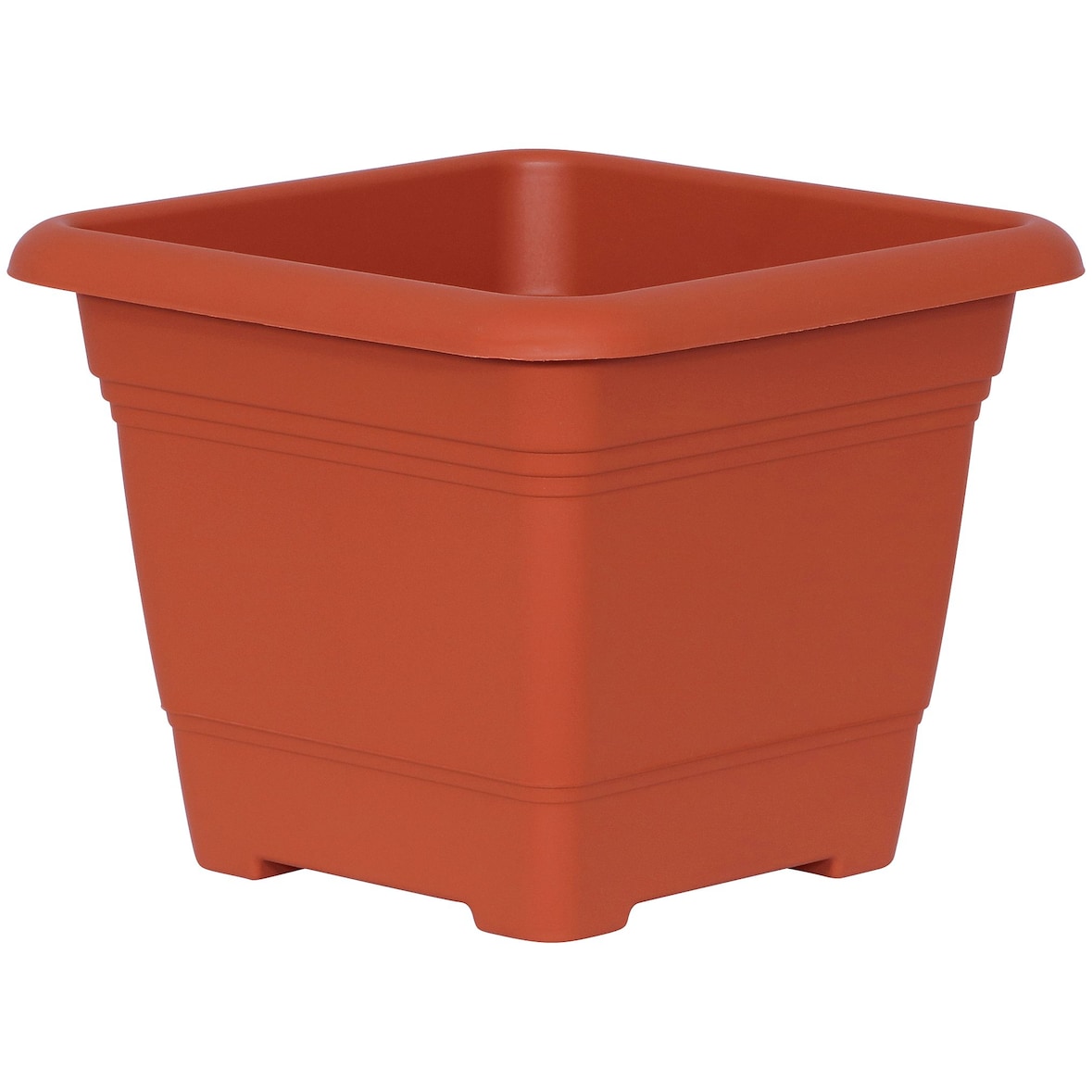 Geli Planter Nora 48 Pflanztopf Terrakotta quadratisch 48x48cm Kunststoff