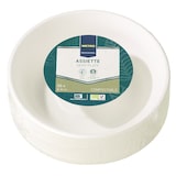 thumbnail of METRO Professional Kartonnen borden, Ø 18 cm, Wegwerp, composteerbaar, diep, duurzaam, wit, 50 stuks