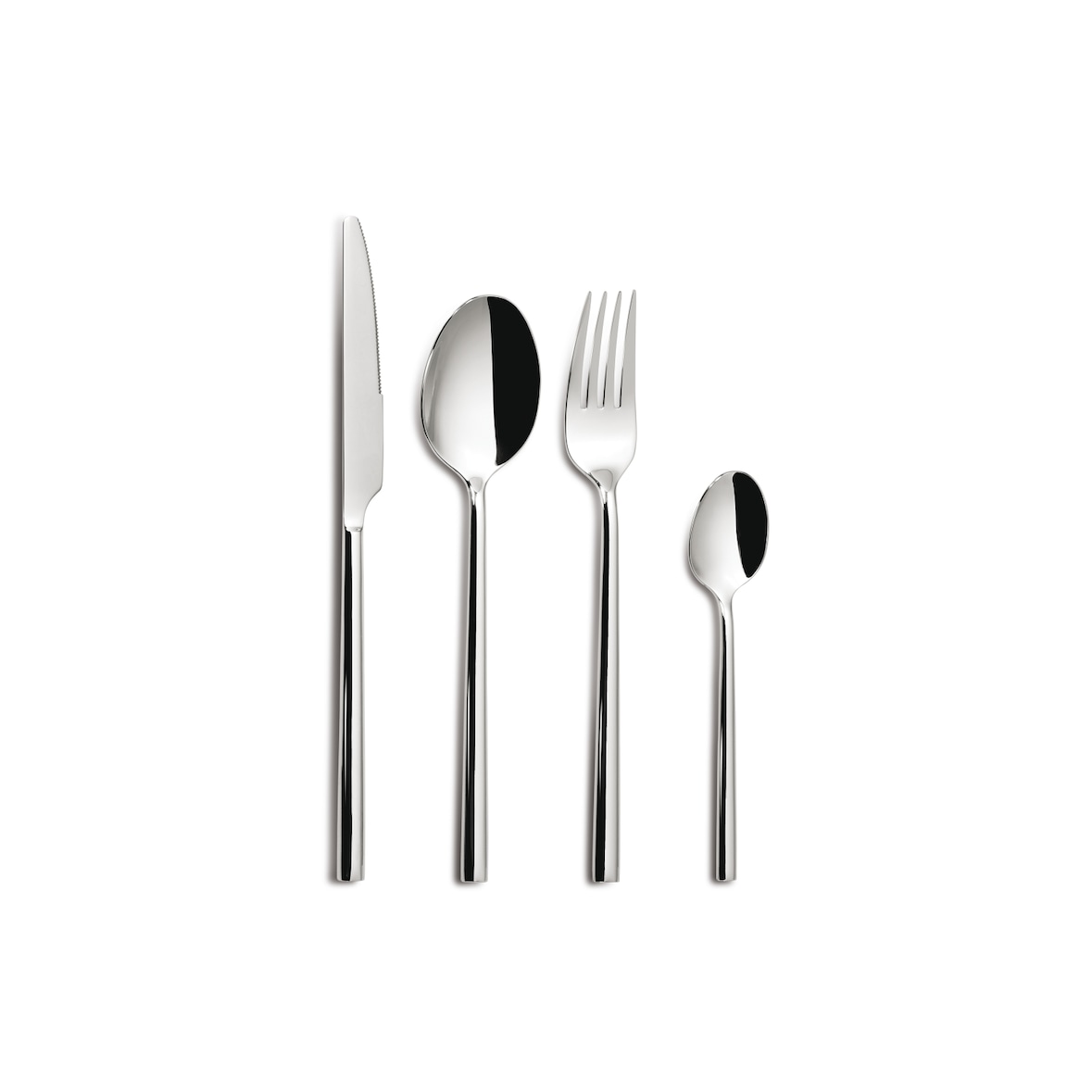 CUBERTERTÍA PARA RESTAURANTES INOX OSLO - COMAS 24 PIEZAS
