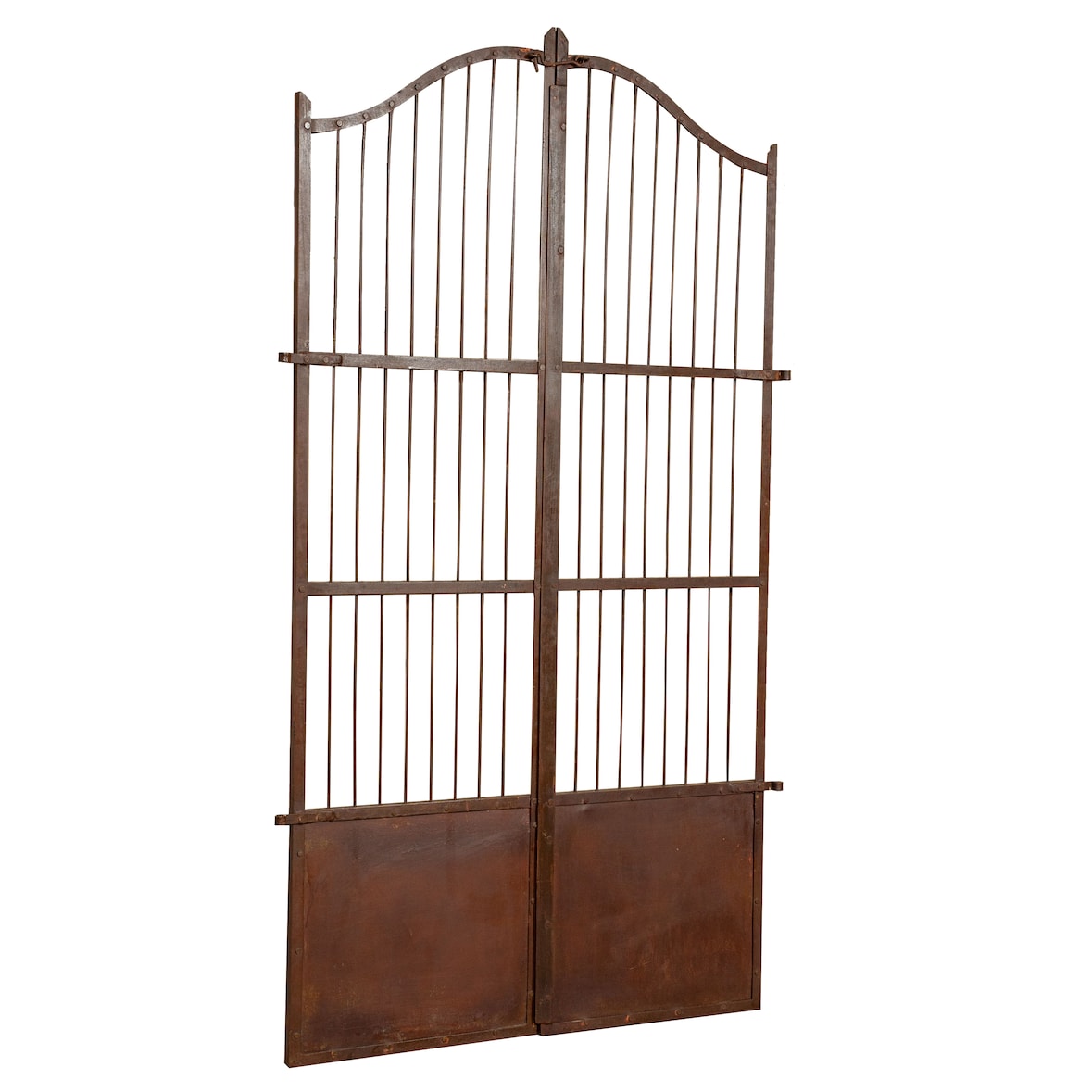 Biscottini Cancelli ingresso 118x6x200 cm - Cancelletto da giardino esterno - Recinzione da giardino - Cancello in ferro battuto