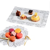 thumbnail of VASOMADRID S.L., Blonda 30x40 cm, Caja de 2000 uds en bolsas de 250 uds, blanco, Papel, ref. 5033