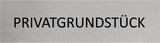 thumbnail of CombiCraft Aluminium Türschild Privatgrundstück 165x45mm mit 3M-Tape
