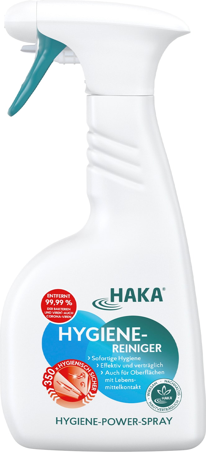 HAKA Hygienereiniger Spray 500ml Reinigungsmittel Sprühflasche Desinfektion