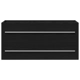thumbnail of vidaXL Waschbeckenunterschrank Schwarz Eichen-Optik 100x38,5x48 cm