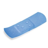 thumbnail of Blaues detektierbares wasserabweisendes & elastisches Pflaster 25x72mm - 100pcs