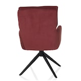 thumbnail of Esszimmerstuhl / Drehstuhl TARUGO Stoff rot hjh LIVING