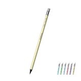 thumbnail of 1 Bleistift HB mit Radiergummi Holzfrei Pastell Graphitstift für Büro Bürobedarf Hobby Bunt sortiert