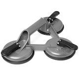 thumbnail of Saugheber mit 3 Saugnäpfen bis 120 kg Glasheber Vacuumheber Vcuumlifter Aluminium