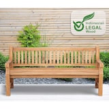 thumbnail of Teakbank Jackson V2 teak/200 cm