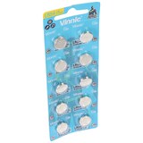 thumbnail of 10 Stück Knopfzelle AG10, LR54, L1131F, LR1130, 189, RW89