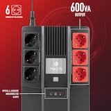 thumbnail of NGS Fortress Bunker - Sistema de Alimentación Ininterrumpida SAI , Off Line con 6 Enchufes Schuko con Protección contra Picos de Tensión