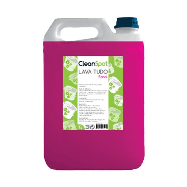 Detergente Lava Tudo Floral Cleanspot 5L