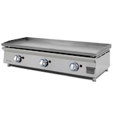 thumbnail of LUX WORLDMAI Gas-Grillplatte 100 cm aus laminiertem Stahl für die Gastronomie. INOX-Grillplatte für Bar- und Restaurantküchen.