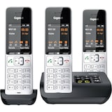 thumbnail of Gigaset COMFORT 500A trio DECT, GAP Schnurloses Telefon analog Babyphone, Freispre L36852-H3023-B111