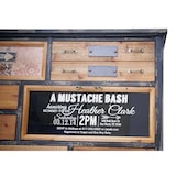 thumbnail of Apothekerskast HWC-A43, ladekast, massief dennenhout vintage shabby look 90x90x32cm