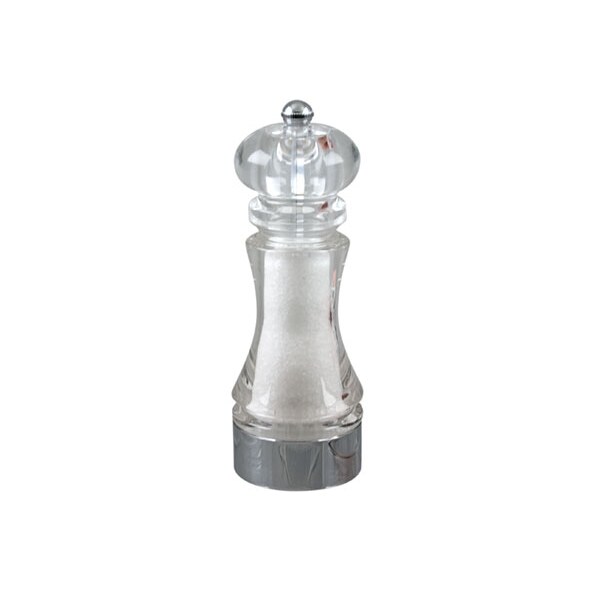 Transparante acryl zoutmolen H 17 cm Keramische molen