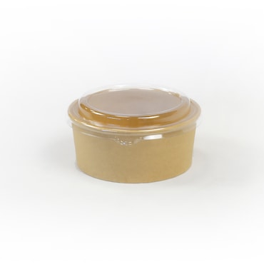 Greenvase - Saladeira de cartão com tampa, 700 ml (300 uds)