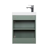 thumbnail of Meuble lave-mains LISA vert + robinet chromé
