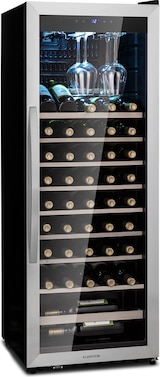 thumbnail of Klarstein Vinamour 46 Uno Weinkühlschrank 1 Zonen 155 L/46 Fl. 4-18 °C Edelstahl Edelstahl